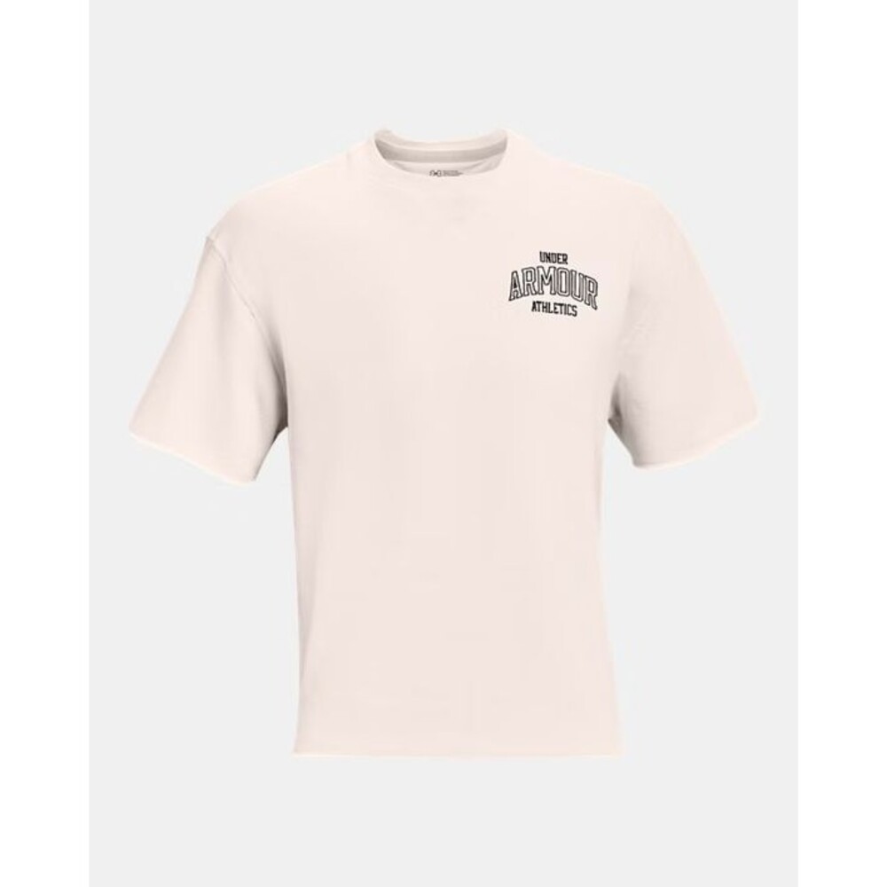 Under Armour Originators Heavyweight Short Sleeve Crew 1366413 White Mens Medium
